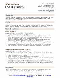 The following resume template can be used for similar job titles as follows: Office Assistant Resume Samples Qwikresume