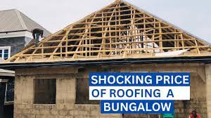 cost of roofing a 3 bedroom bungalow in