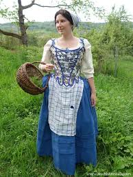 historical peasant woman outfit
