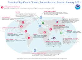 global climate report january 2021
