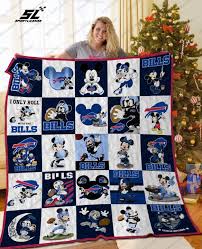 Buffalo Bills Disney Quilt Blanket