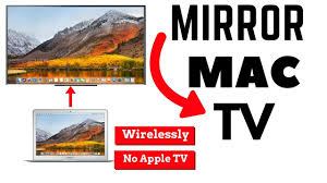 screen mirroring mac to tv wirelessly