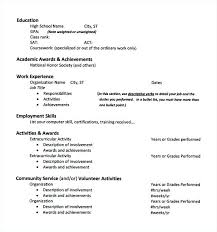 College Graduate Resume Format Baxrayder