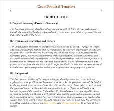 11 Grant Writing Templates Free Sample Example Format