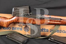 All federal, state and local firearms rules apply to local and interstate. Rare Beretta Bm 62 Bm 59 Italian M1 Tanker Garand Parkerized 17 5 Imported Semi Automatic Rifle 4 Mags Lock Stock Barrel