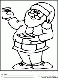Page 30 of 32 : Free Printable Christmas Coloring Pages Santa Milk And Cookies Santa Coloring Pages Printable Christmas Coloring Pages Free Christmas Coloring Pages