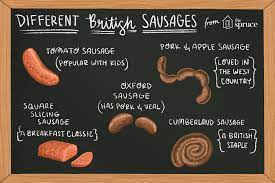 great british sausages and the regional