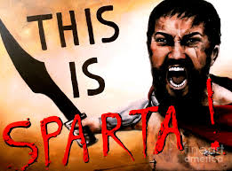 This Is Sparta Painting - This Is Sparta Fine Art Print - this-is-sparta-marina-joy