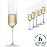 Are Prosecco and champagne glasses the same?