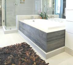 bathroom tile diy wood tub bathtub tile