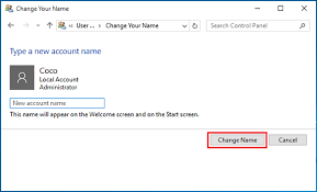 Able to change admin user's name, and changed it through out my computer. 3 Ways To Change Administrator User Account Name In Windows 10