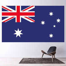 australia flag wall sticker