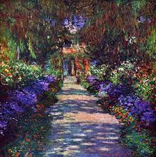 Pathway In The Artists Garden Giverny