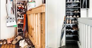 Shoe Storage In A Garage