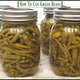 Can  I  can  green  beans  in  the  oven?