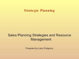 Strategic Planning Powerpoint Presentation