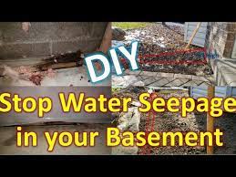 Water Seepage In Your Basement