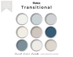Transitional Dulux Paint Color Palette