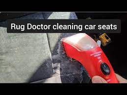 rug doctor cleaning car seat good as