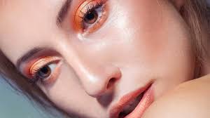 12 orange eyeshadow looks just in time