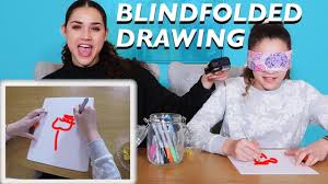 blindfolded drawing challenge 2