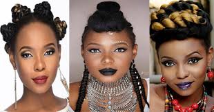 These nigerian hairstyles seem to be fading away with the advent of modernization and westernization in form of weave extensions nevertheless the older trends are back but in sleeker versions. Yemi Alade 12 Fantastic Hairstyles Of The Nigerian Singer Afroculture Net