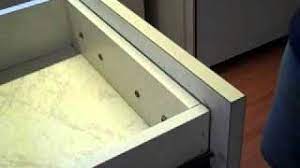 how to realign a crooked drawer face
