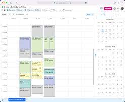 create a calendar from your workbook in