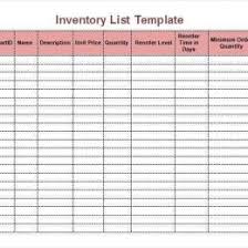 Supply Inventory Template 19 Free Word Excel Pdf Documents