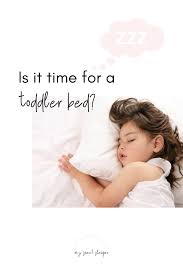 how and when to transition to a toddler bed