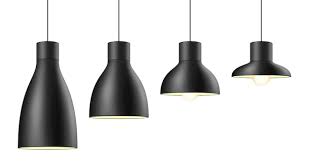 Black Ceiling Light Shade In Diffe