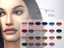lipstick s the sims 4 catalog