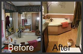 Click the image for larger image size and. Small Bathroom Mobile Home Bathroom Remodel Before And After Trendecors