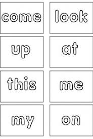 Print the flash cards onto heavy paper, laminate and cut apart. Kindergarten Sight Words Flash Cards Free Fabulous Printable