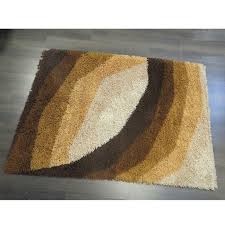 preloved gy brown wool rug design