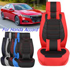 For Honda Accord Leather Front Rear Car