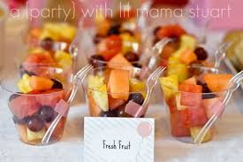 While a fruit salad gets the job done, fruit skewers do it even better. Pin By Cherita Mulky On Parties Fruit Cups Fruit Kids Party Food