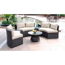 sectional patio furniture set