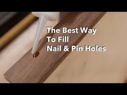 my favorite way to fill nail holes