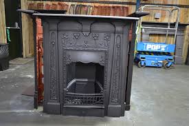 Original Art Nouveau Fireplace 4494lc