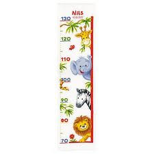 Vervaco Counted Cross Stitch Kit Animals Height Chart Pn