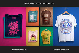 t shirt mockups bundle psd front