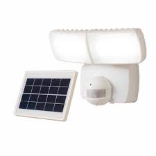 motion activated outdoor solar powered