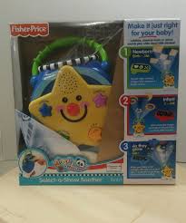 Fisher Price Select A Show Soother Lullaby Musical Light