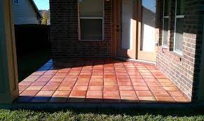 Outdoor Patio Saltillo Tile