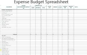 Home Expense Budget Template Printable Budgets Templates Template To