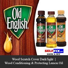 Selffix Diy Old English Dark Light Wood Scratch Cover 236ml Wood Conditioning N Protecting Lemon Oil 473ml
