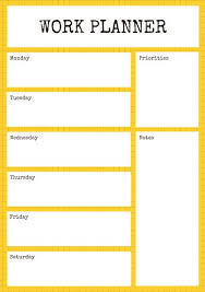 Weekly Planner Templates By Canva