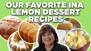 ina garten lemon dessert recipe videos