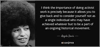 Angela Davis Quotes. QuotesGram via Relatably.com